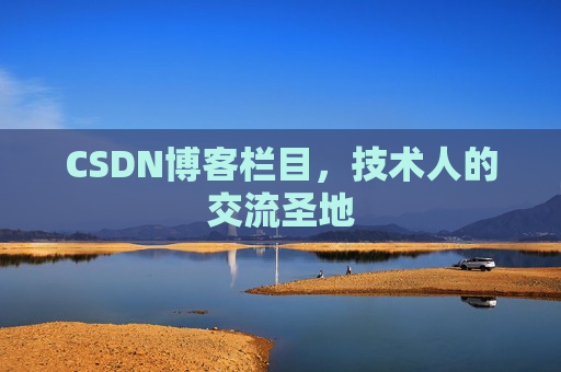CSDN博客栏目，技术人的交流圣地